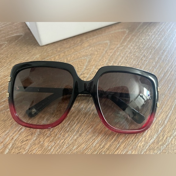 Dior Accessories - Dior Black and Pink Ombre Sunglasses